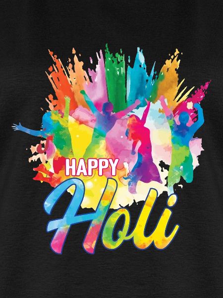 Happy Holi Festival Colorful Celebration