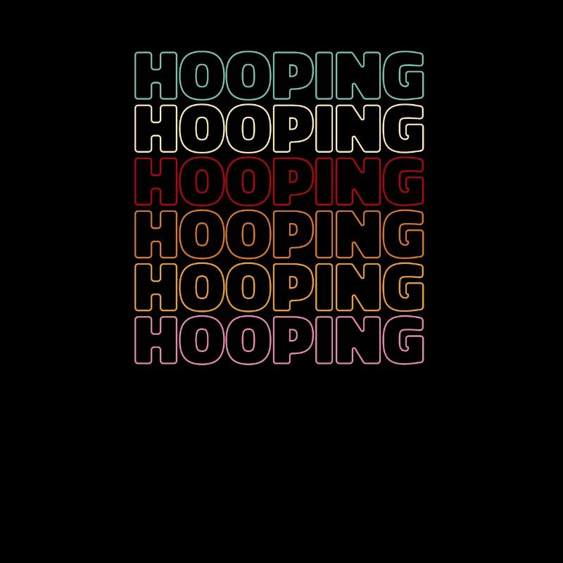 Retro Vintage Hooping Hooping Hula Hoops