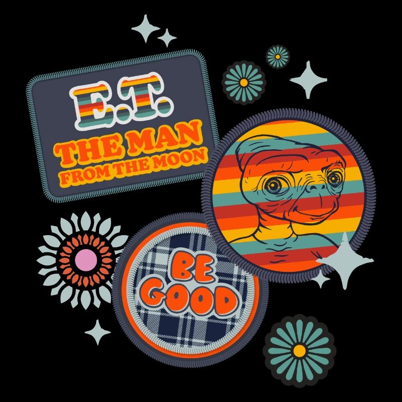 E.T. L'Extra-Terrestre Patches