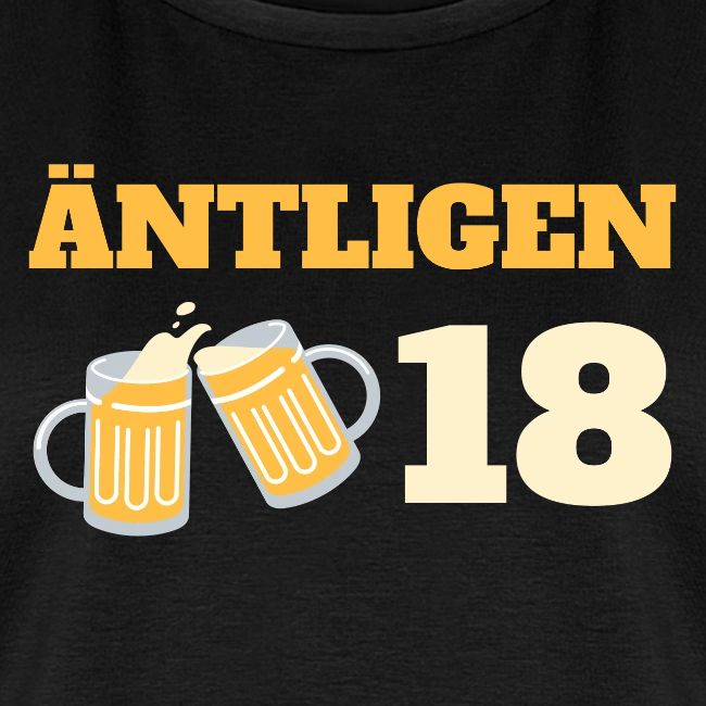 Äntligen 18 - 18 års present