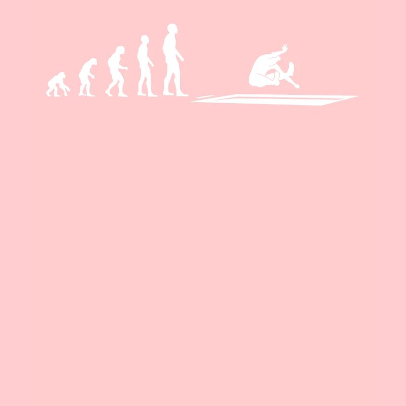 Athlète de saut en longueur Evolution - Cadeau