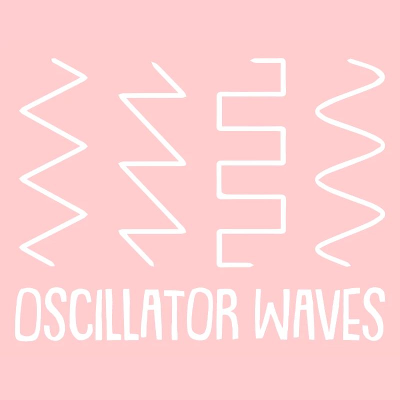 Retro Synthesizer Keyboard Synth Waves