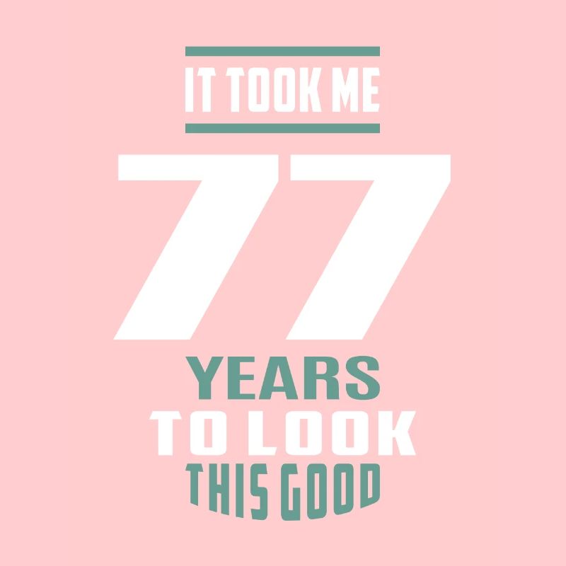 Ça m'a pris 77 ans