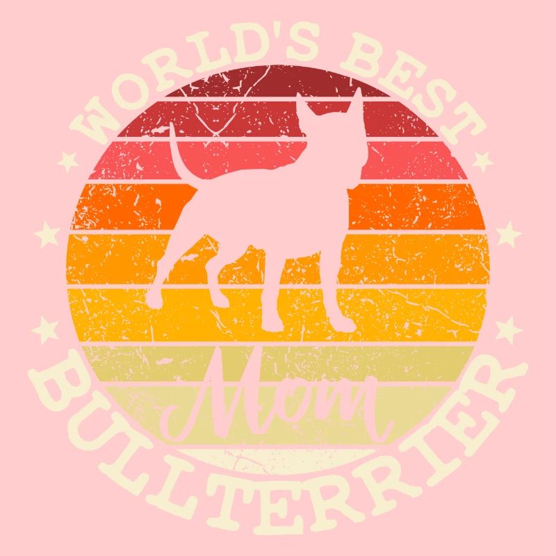 Bullterrier Mama Geschenkidee