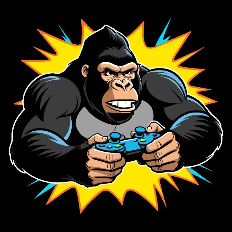 Gorille de jeu