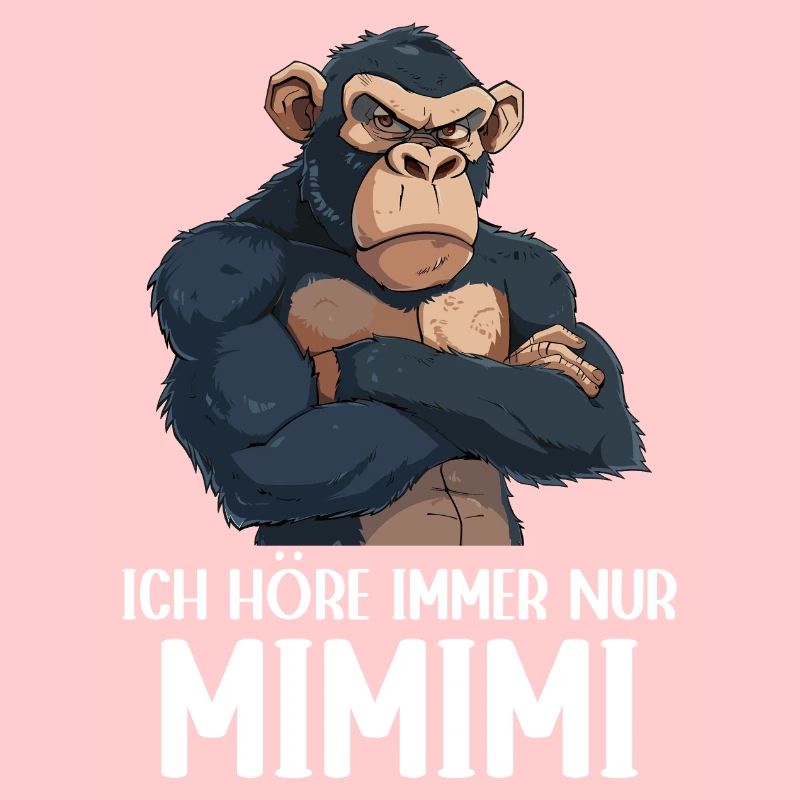 Chimpanzee Monkey I always hear Mimimi
