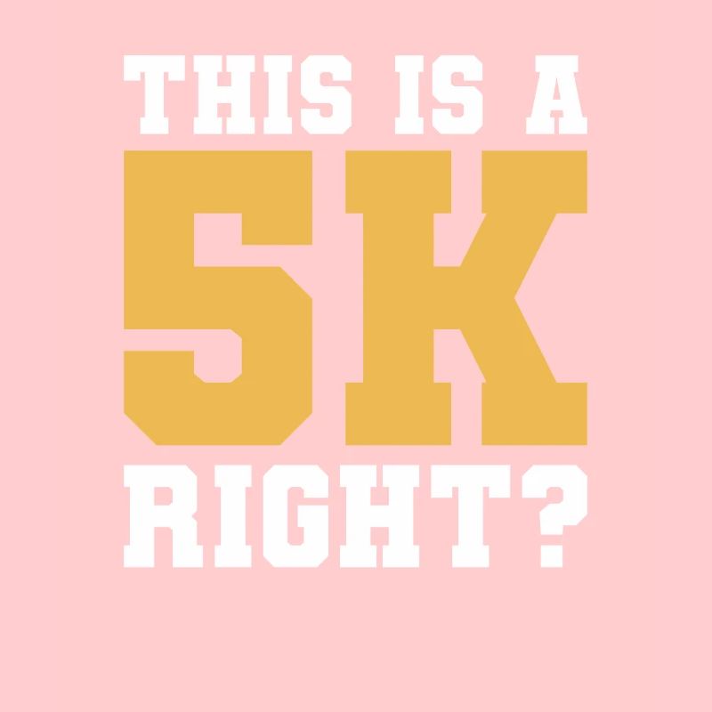 C’est un marathonien de 5 km à droite