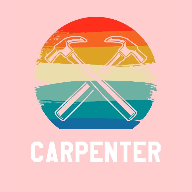 Retro Vintage Classic Carpenter Carpentry