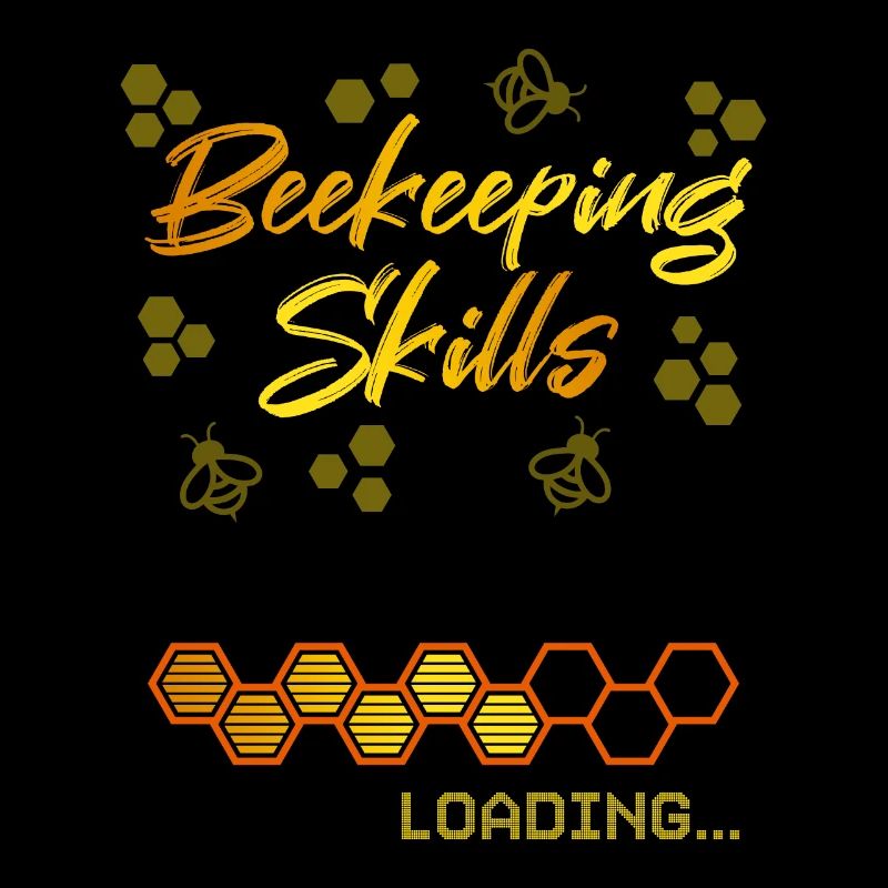 Beekeeping Skills Loading Ironic Hobby Bee Keeper