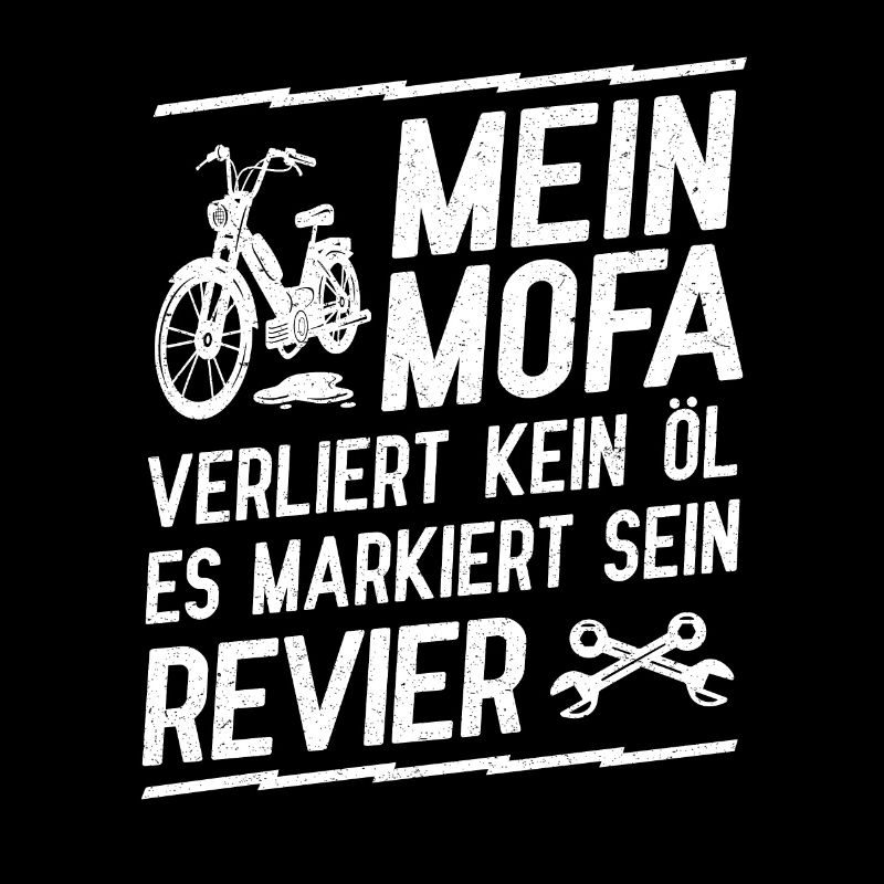 Mofa Moped Mofafahrer Mopedfahrer Mokick