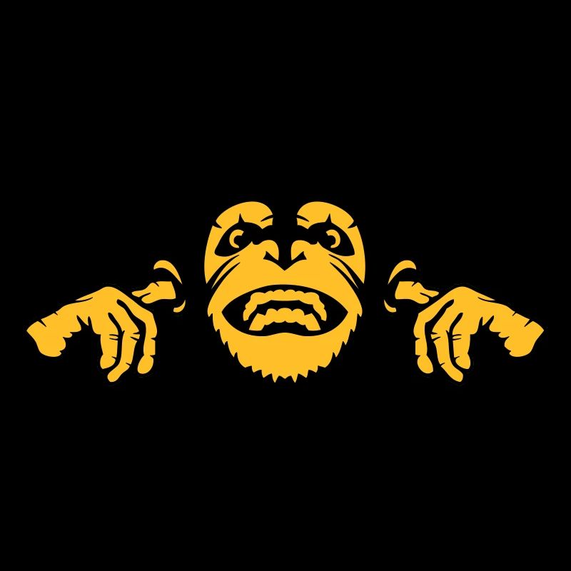 singe monkey chimpanze oreille doigt