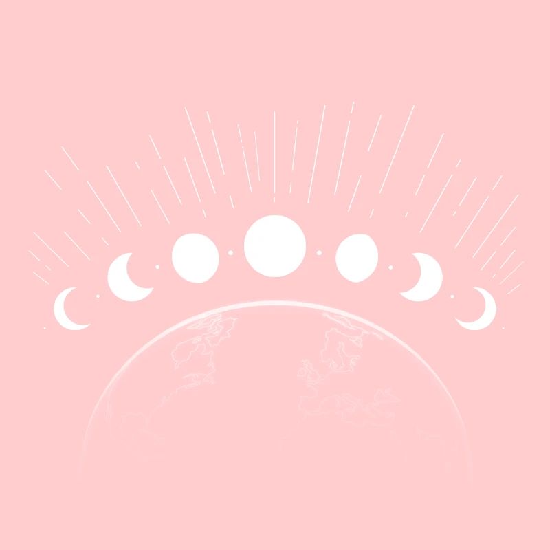 Arc lunaire autour de la Terre