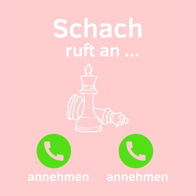 Schach ruft an - annehmen oder annehmen?