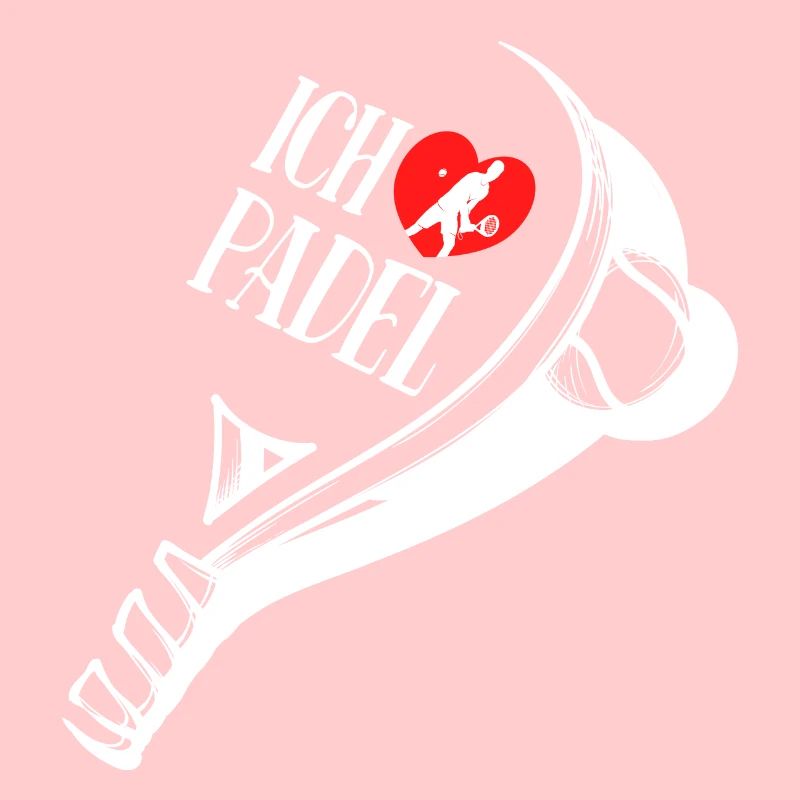 Heart I Love Padel Statement Player Training