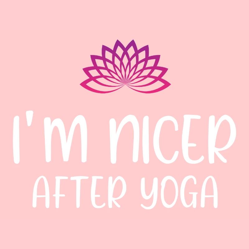 Ich bin netter nach dem Yoga