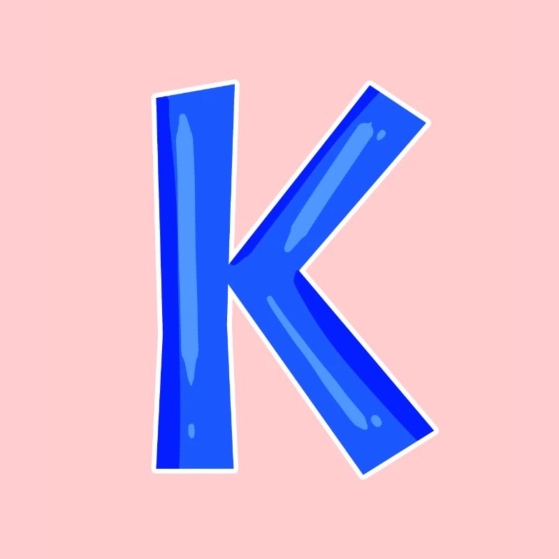 Lettre K - Lettre initiale K