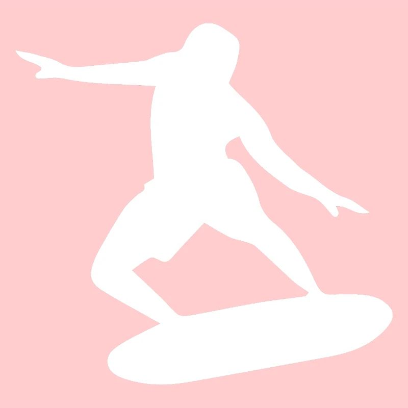 Silhouette de surfeur Surf Minimaliste