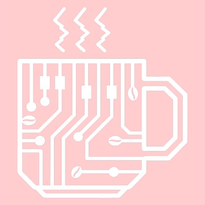 Circuit Mug Glyph Tech Brew