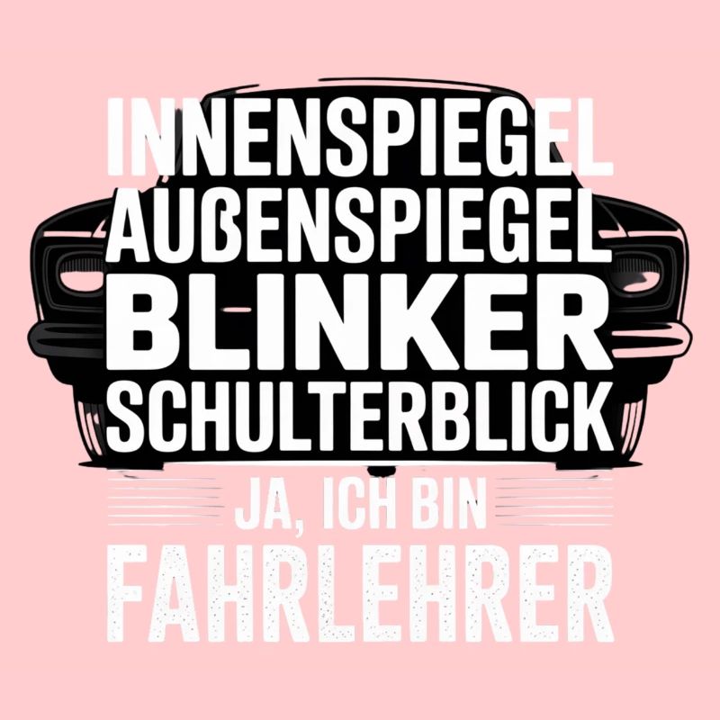 Fahrlehrer Spruch Schulterblick