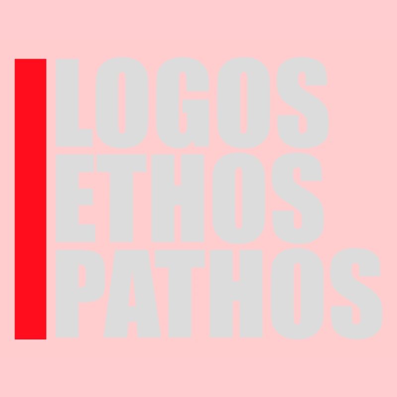 Logos Ethos Pathos Rhetorik Philosophie Student