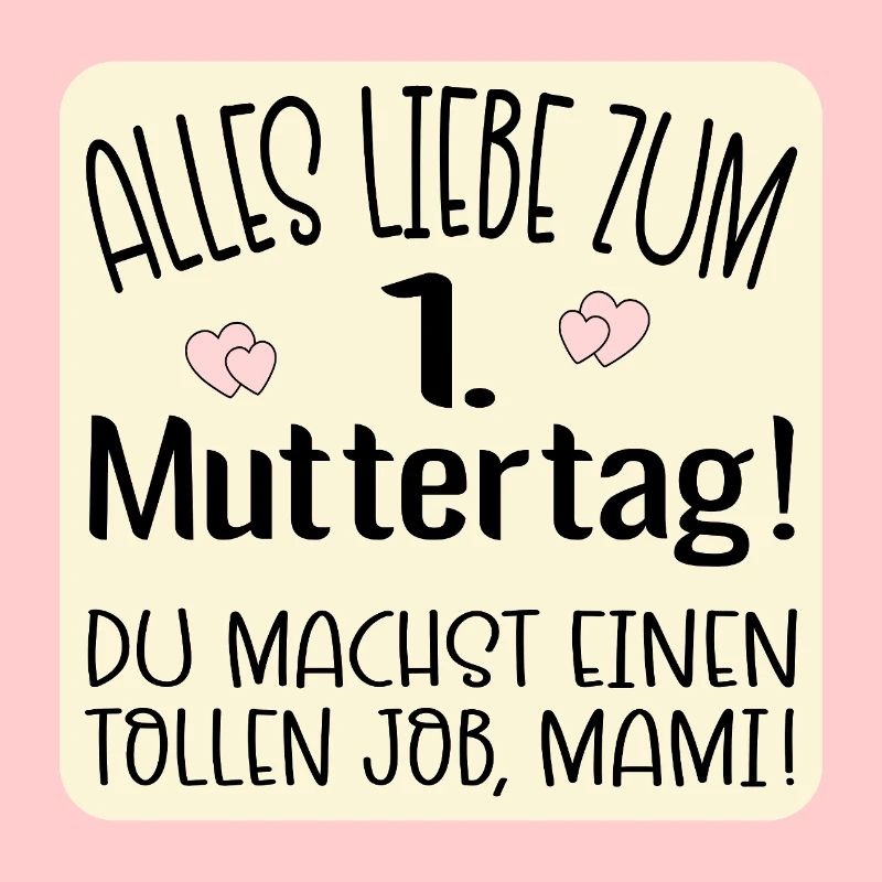Erster Muttertag Mama