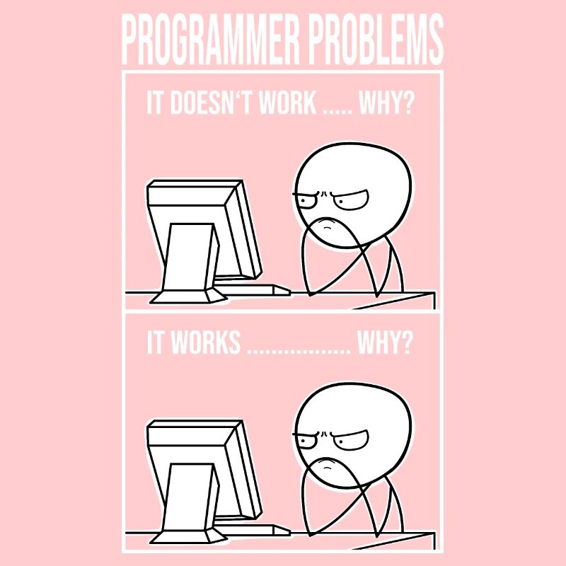 Problèmes de programmation étudiant en informatique drôle