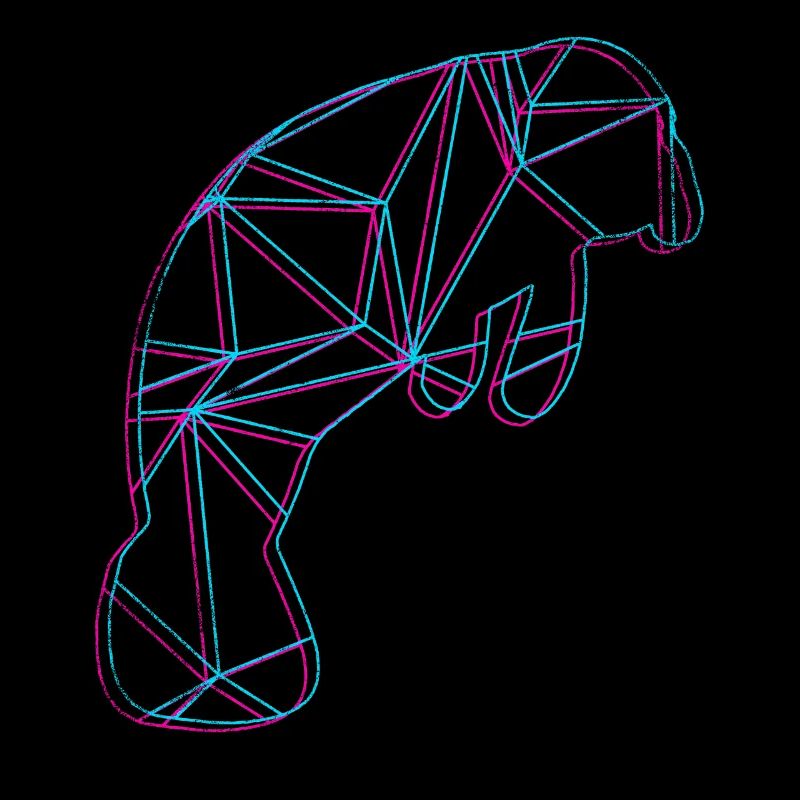 Lamantin polygonal