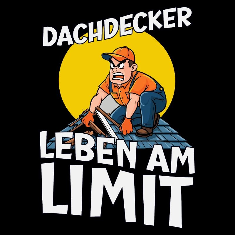 Dachdecker leben am Limit