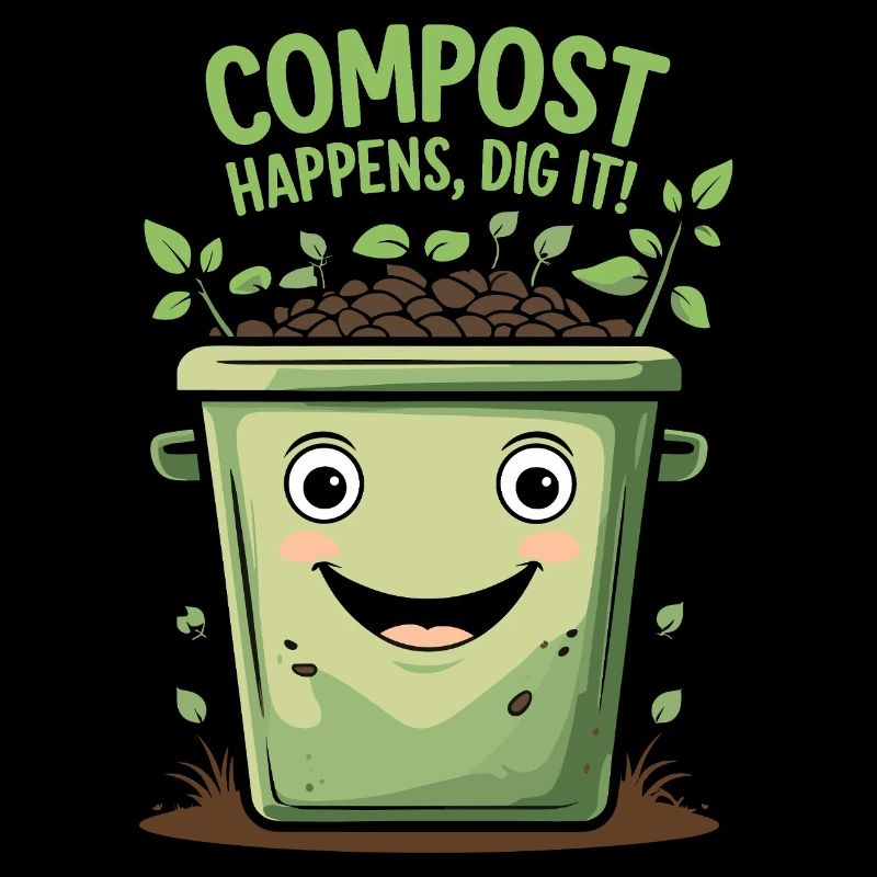 Le compost arrive - Fun Compost Design