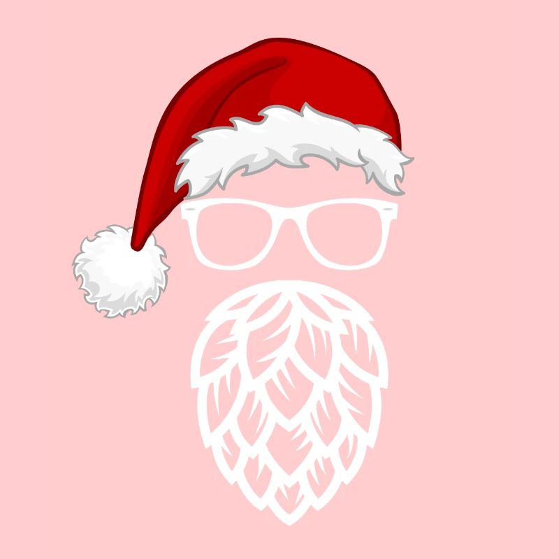 Weihnachts- und Bierliebhaber Weihnachtsmann