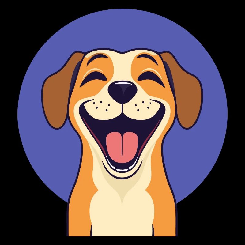 Chien qui rit