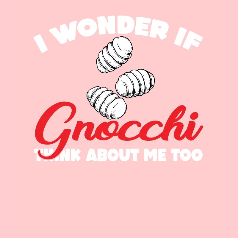 Lustiger Gnocchi Spruch
