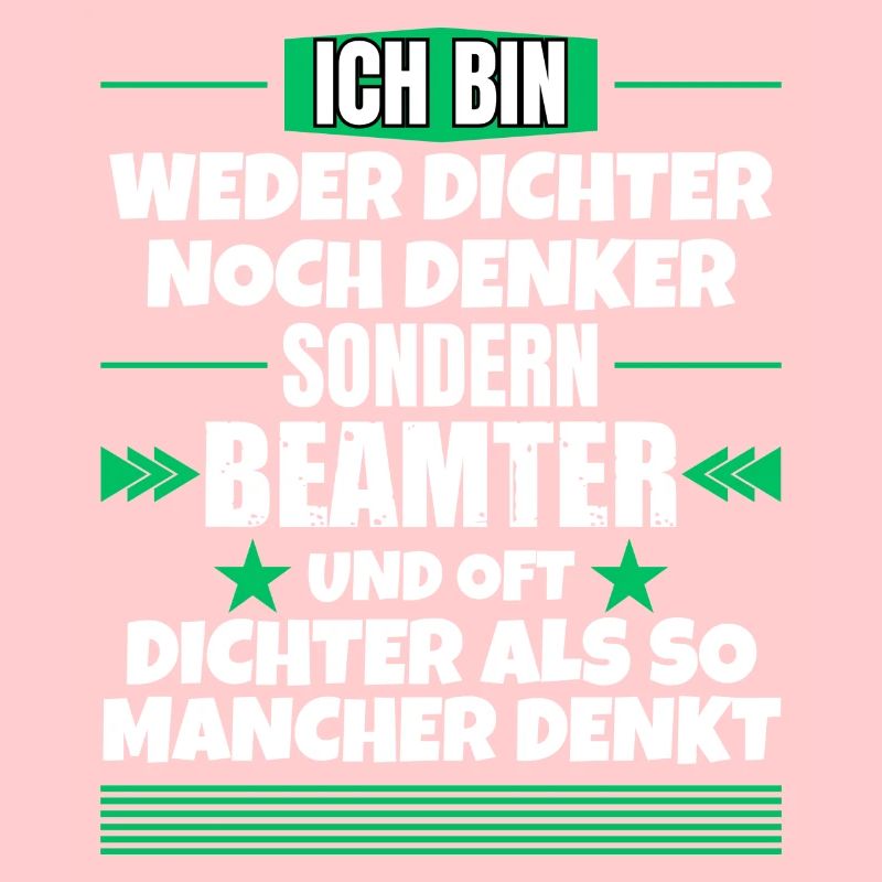 Weder Dichter noch Denker, sondern Beamter