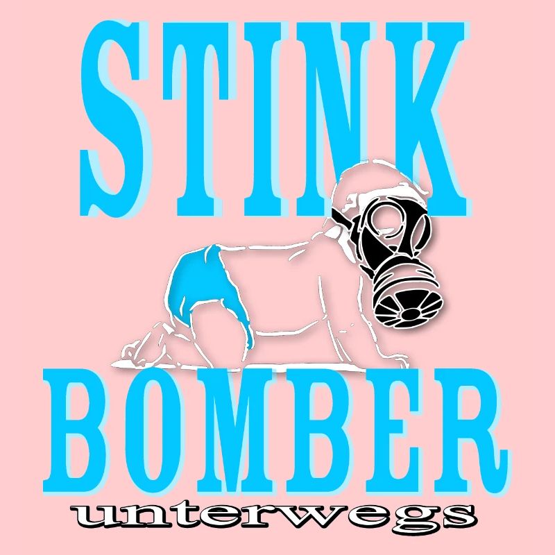 Stink Bomber On The Road Bébé Garçon Garçon Couche Bleu