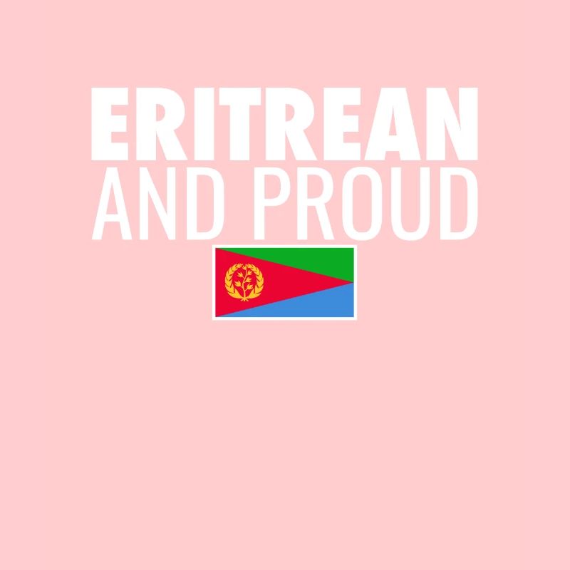 Érythréen et fier Érythrée Drapeau érythréen