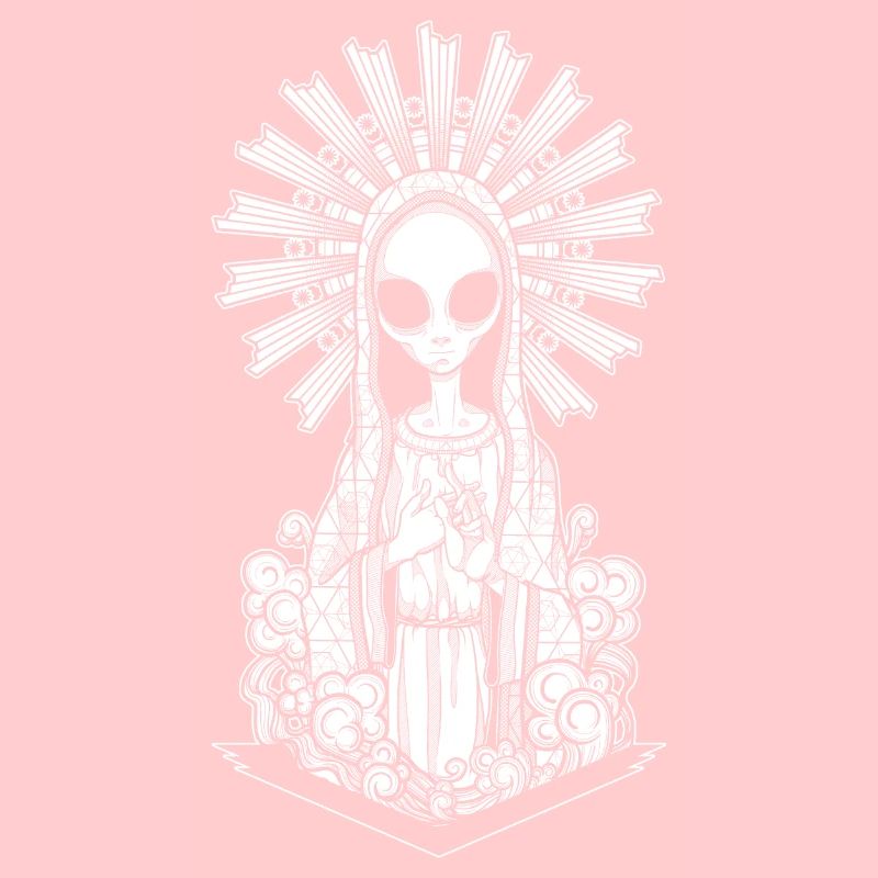 La Vierge extraterrestre - Version noire