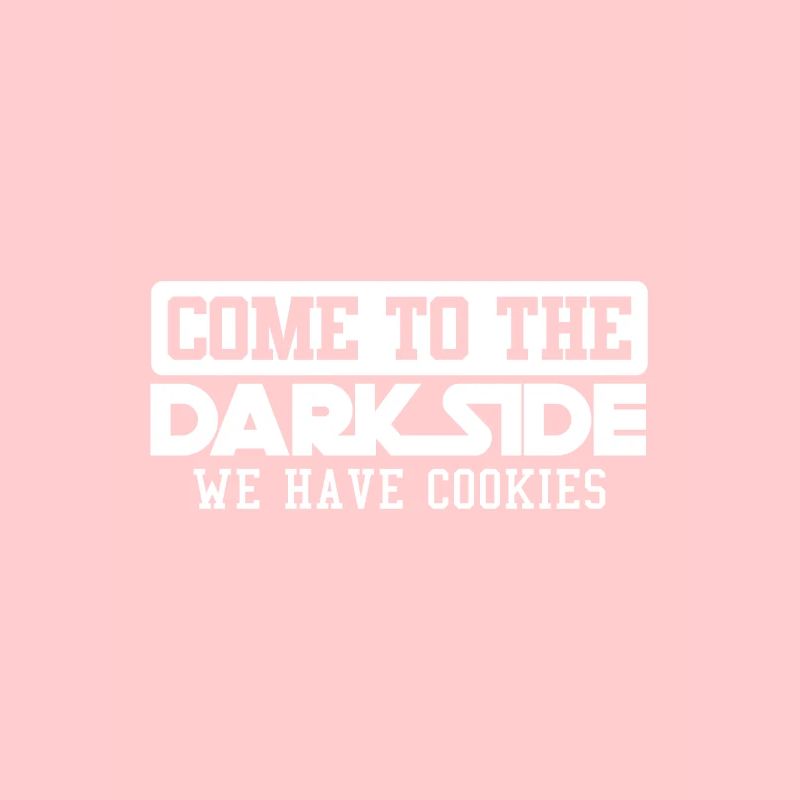 Darkside Cookie Tshirt Wars Gift Idea