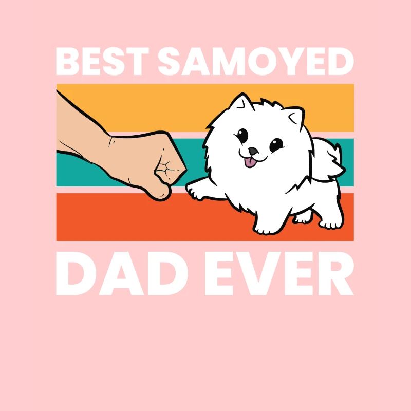 Samojeden-Hundehalter Bester Samojeden-Vater