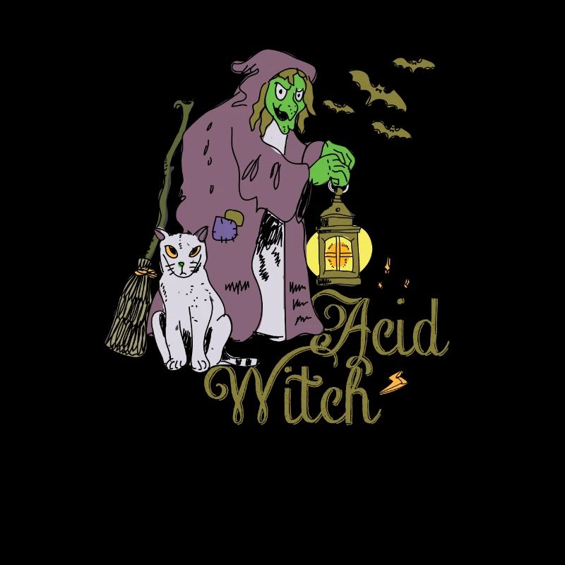 Zure heks Halloween