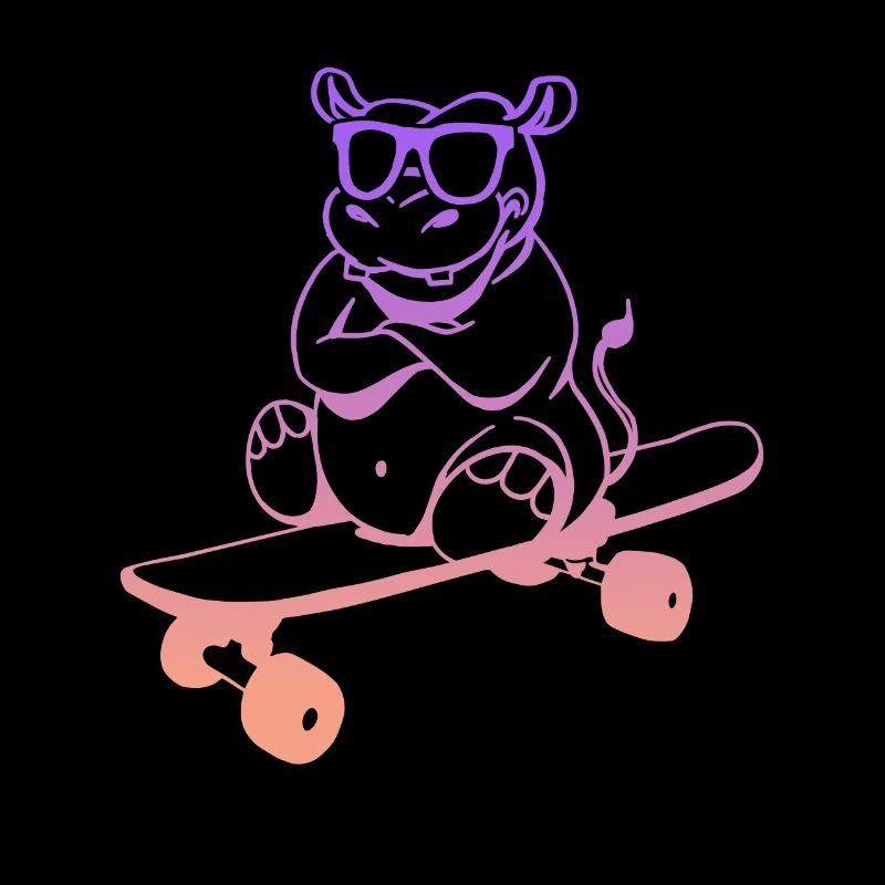 Skateboard Hippo Skater Cascade Skateboard