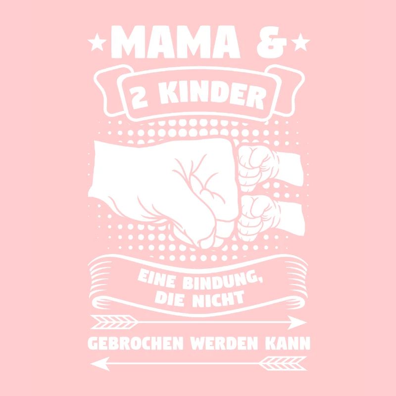 Mama 2 Kinder Mutter Geschenk