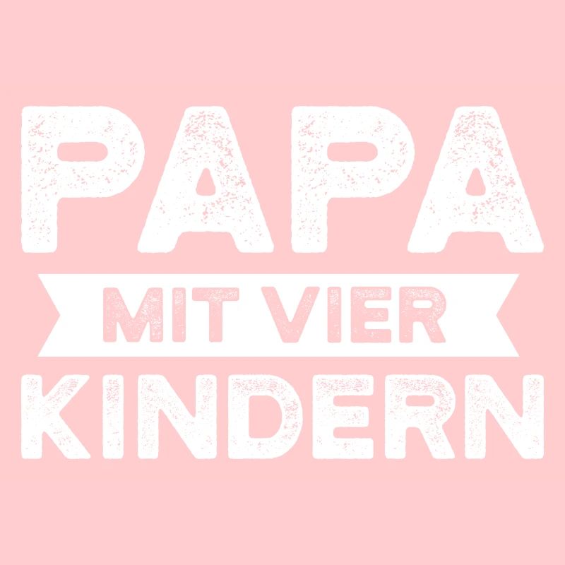 Papa 4 Kinder Vater Geschenk