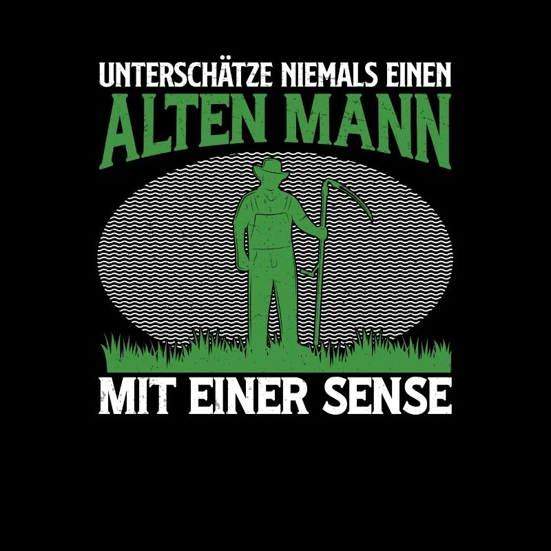 Unterschätze Niemals Einen Alten Mann Mit Einer