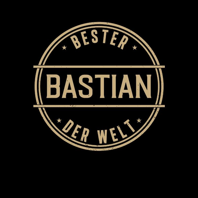Bester Bastian Der Welt Funny Men's Name