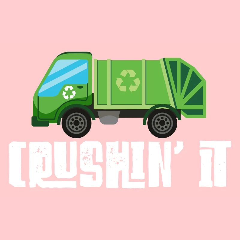 Garbage trucks, garbage day, garbage collection