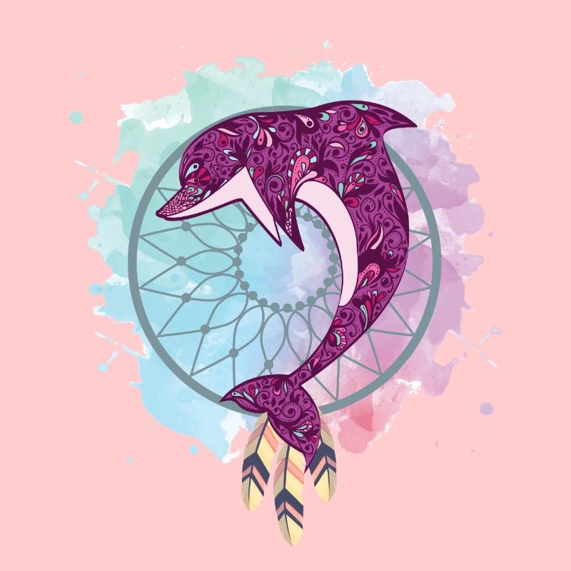 Dream catcher dolphin