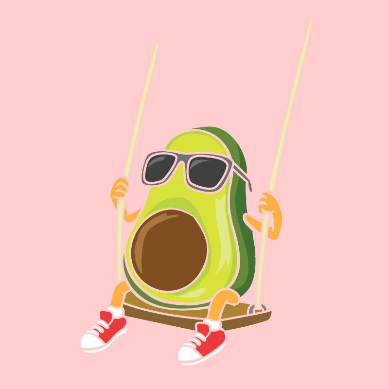 Funny Swinging Avocado Swinger