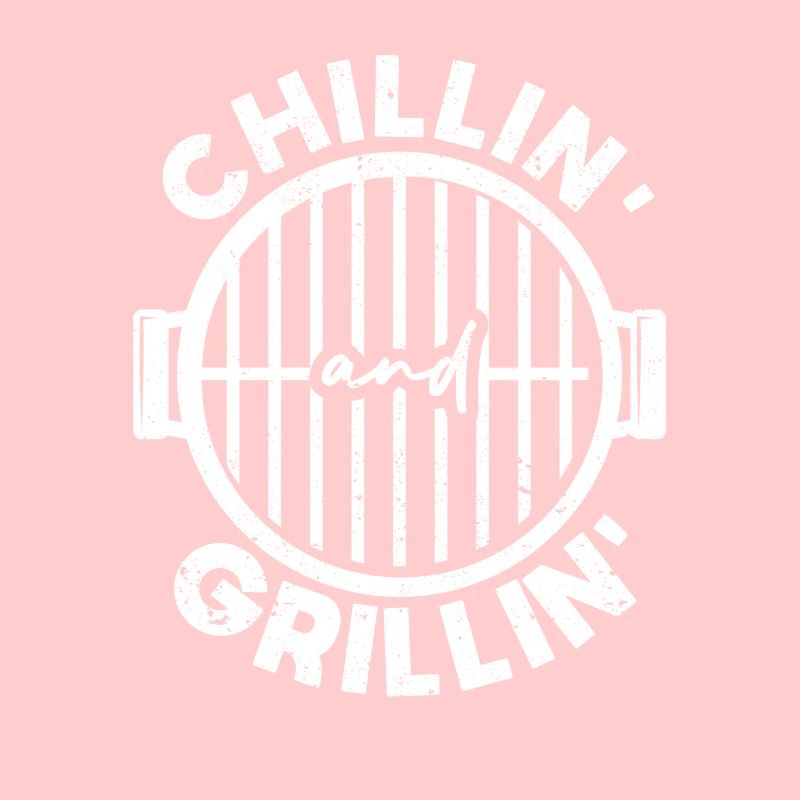 Chillin and Grillin Grill Funny BBQ Smoker