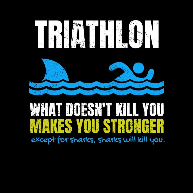 Requin de natation triathlon
