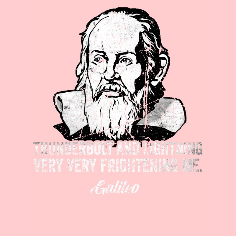 Thunderbolt lightning Galileo Philosoph Physik